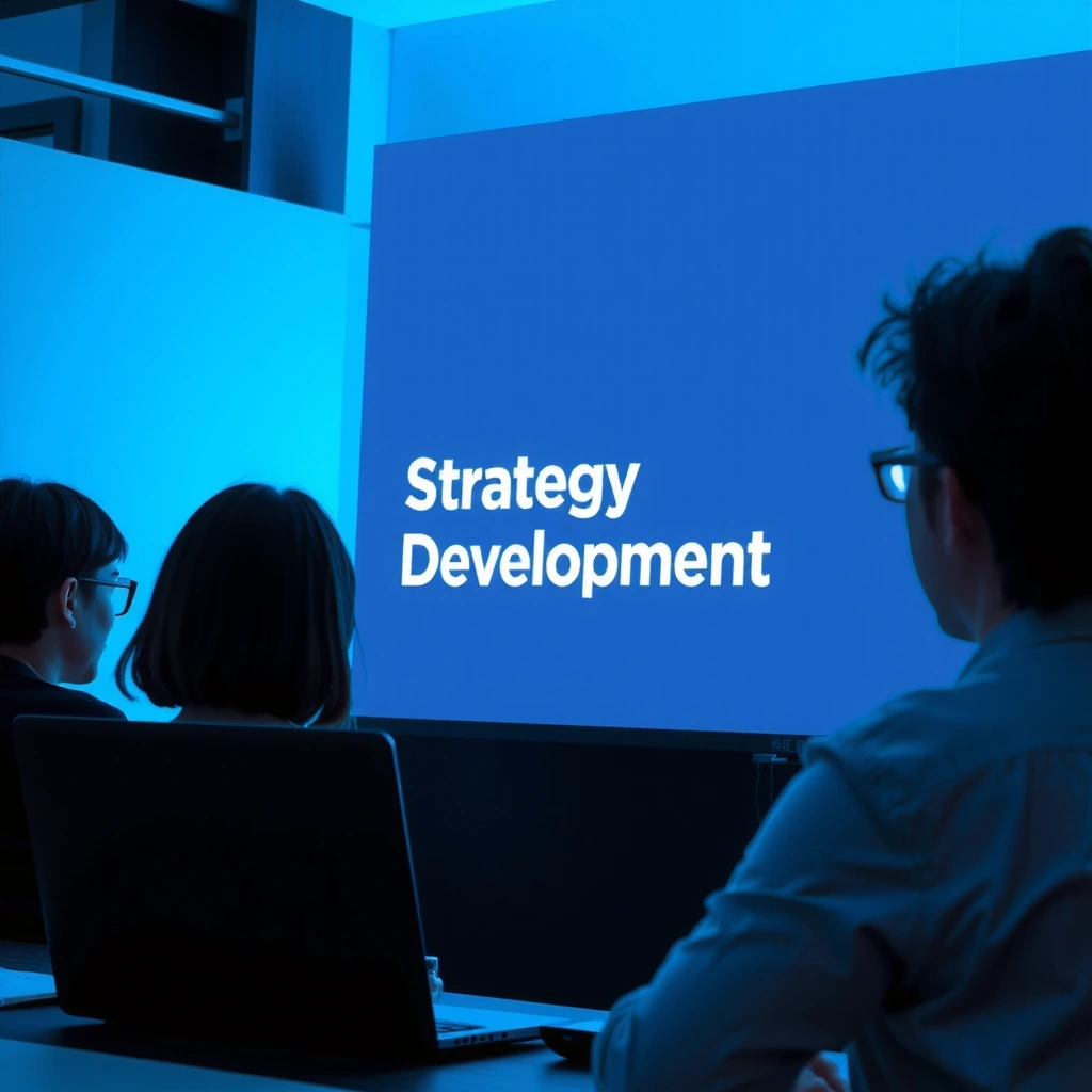 Strategy development phase illustration